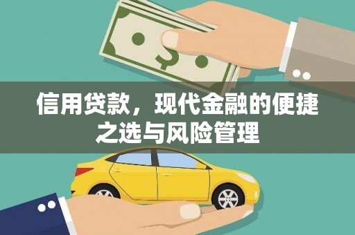 潭子信用贷款，现代金融的便捷之选与风险管理