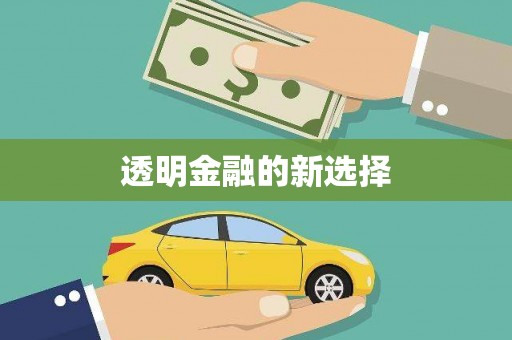 潭子透明金融的新选择
