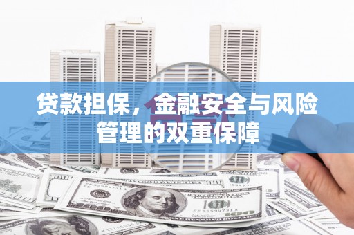 潭子贷款担保，金融安全与风险管理的双重保障