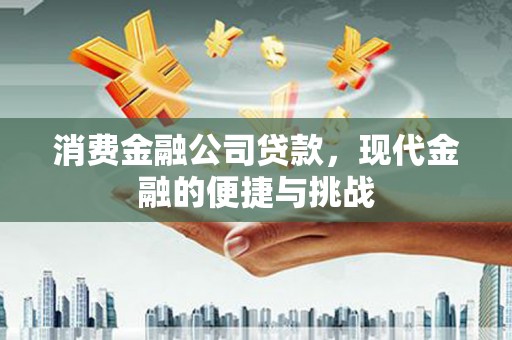 潭子消费金融公司贷款，现代金融的便捷与挑战