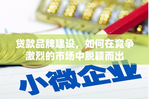 潭子贷款品牌建设，如何在竞争激烈的市场中脱颖而出