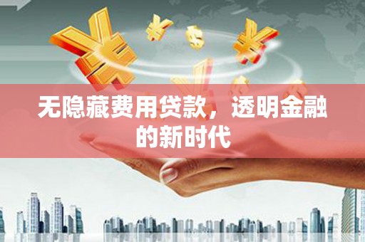 潭子无隐藏费用贷款，透明金融的新时代