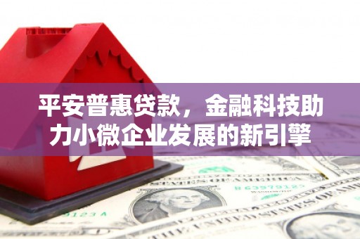 潭子平安普惠贷款，金融科技助力小微企业发展的新引擎