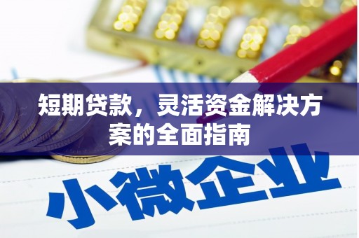潭子短期贷款，灵活资金解决方案的全面指南