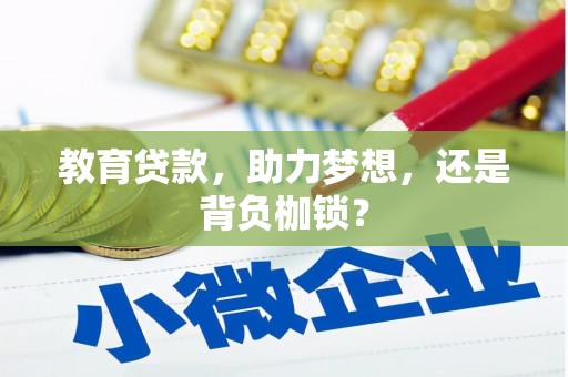 潭子教育贷款，助力梦想，还是背负枷锁？