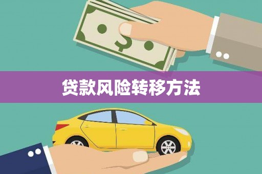 潭子贷款风险转移方法