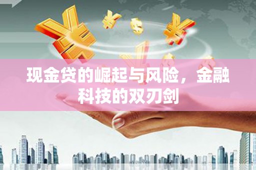 潭子现金贷的崛起与风险，金融科技的双刃剑