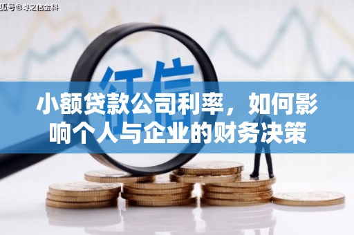 潭子小额贷款公司利率，如何影响个人与企业的财务决策