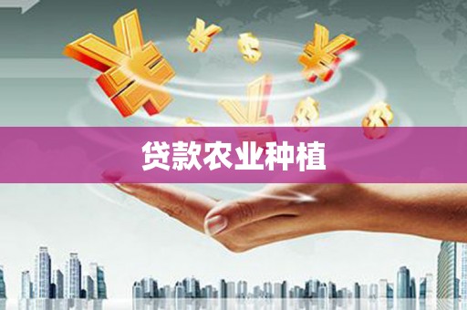 潭子贷款农业种植