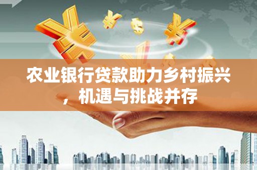 潭子农业银行贷款助力乡村振兴，机遇与挑战并存