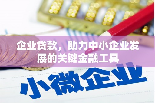 潭子企业贷款，助力中小企业发展的关键金融工具