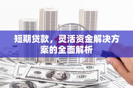 潭子短期贷款，灵活资金解决方案的全面解析
