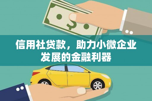 潭子信用社贷款，助力小微企业发展的金融利器