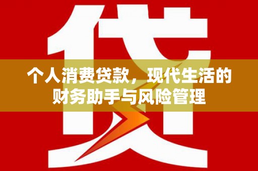 潭子个人消费贷款，现代生活的财务助手与风险管理