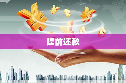潭子提前还款