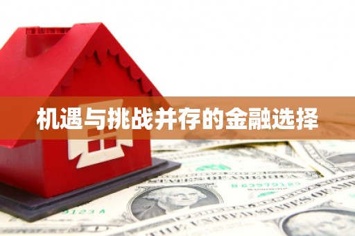 潭子机遇与挑战并存的金融选择