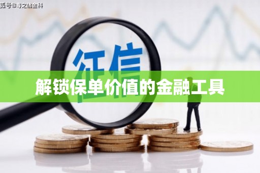 潭子解锁保单价值的金融工具